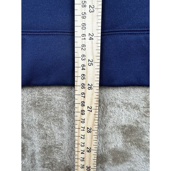 Men's Under Armour Active Wear Blue Hoodie XL Loose Fit Embroidered - Picture 6 of 8